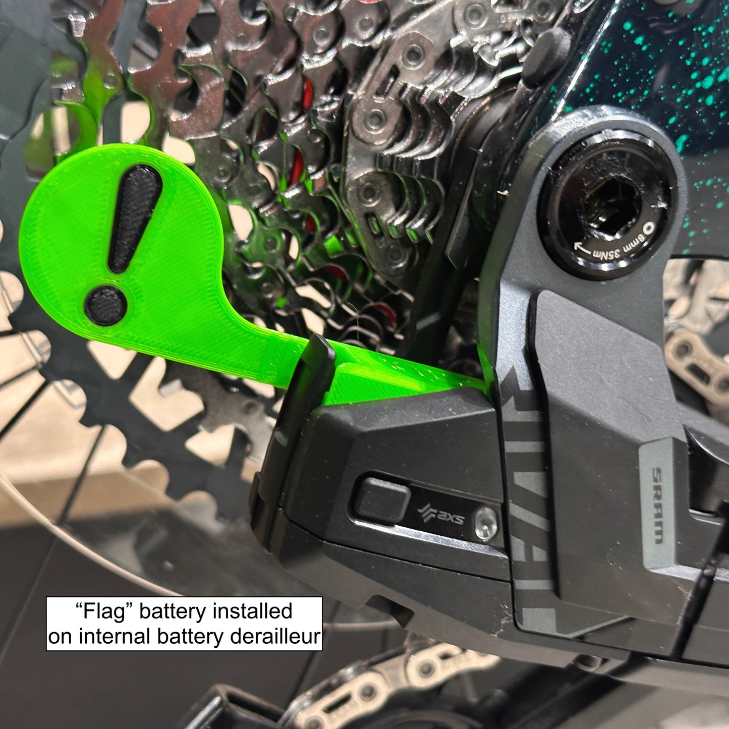 SRAM AXS Hi-Viz Dummy Battery