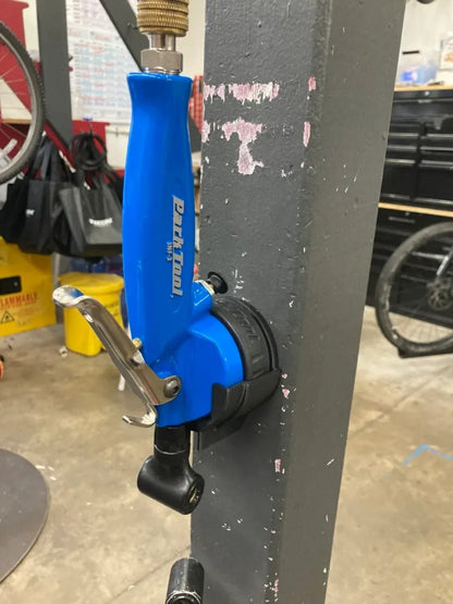 Holder For Park INF-2 Inflator (Inverted Top Hose Routing)
