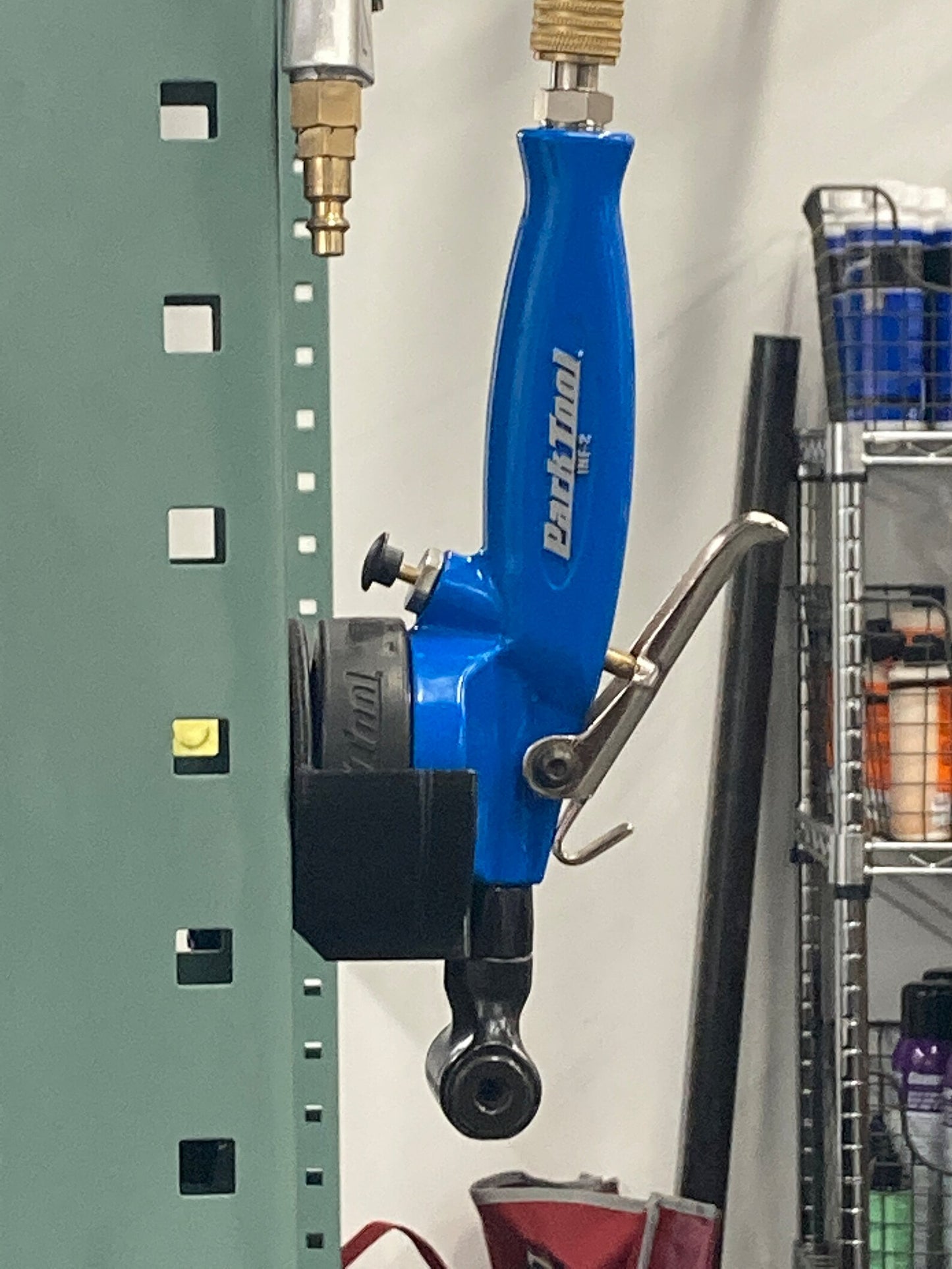 Holder For Park INF-2 Inflator (Inverted Top Hose Routing)
