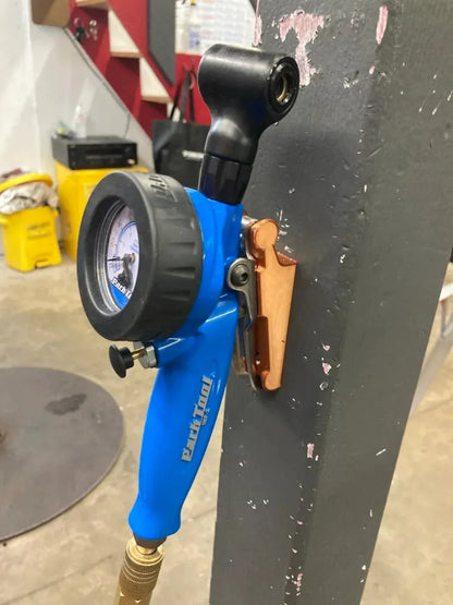 Park INF-2 Inflator Holder (Upright Bottom Hose Routing)