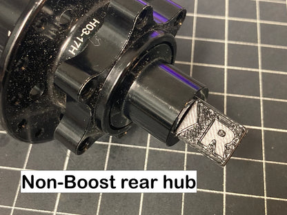 Thru-Axle Hub Measuring Stick