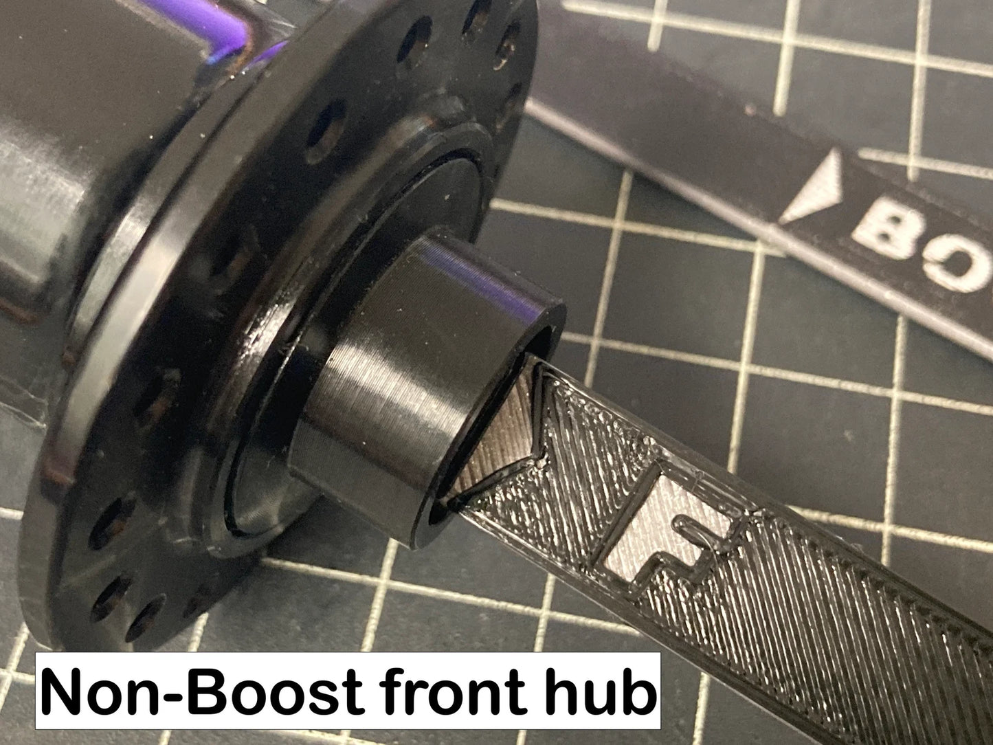 Thru-Axle Hub Measuring Stick