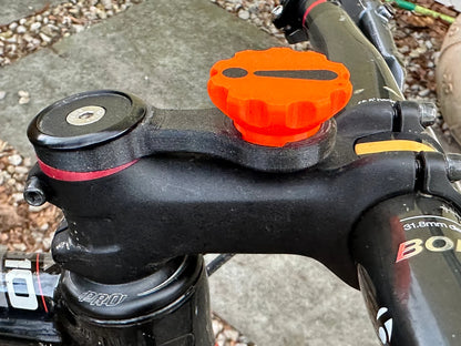 Bike Computer Reminder For Garmin or Wahoo Quarter Turn Mounts
