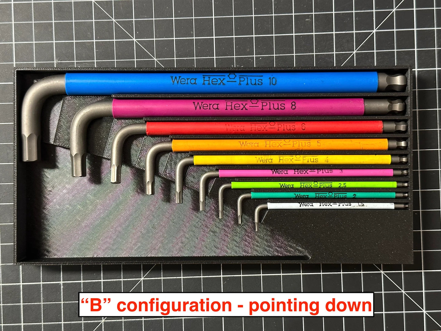 Holder For Hex and Torx Key Sets, Wera, PB Swiss