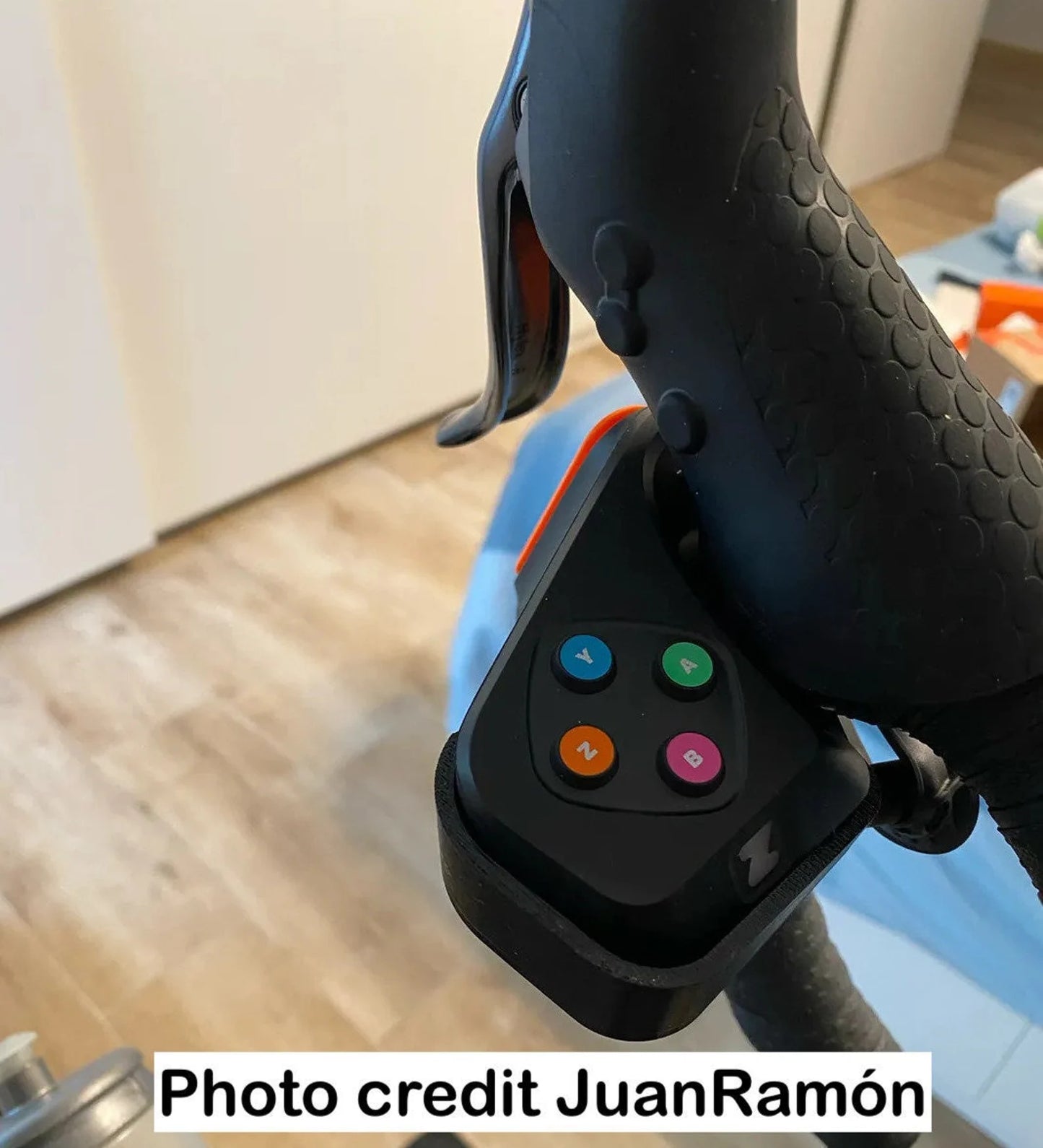 Holders For Zwift Play Controller On Stages Bikes
