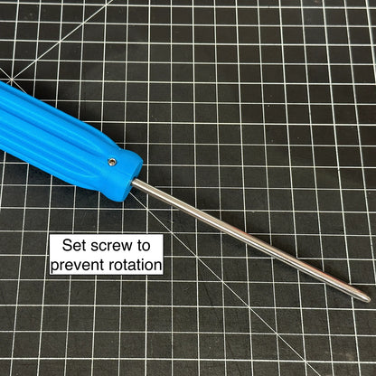 Large Handle For Use With Upcycled Bicycle Quick Release Skewer