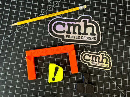 Prismatic "cmh Printed Designs" Sticker