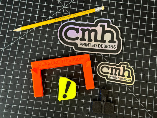 Prismatic "cmh Printed Designs" Sticker