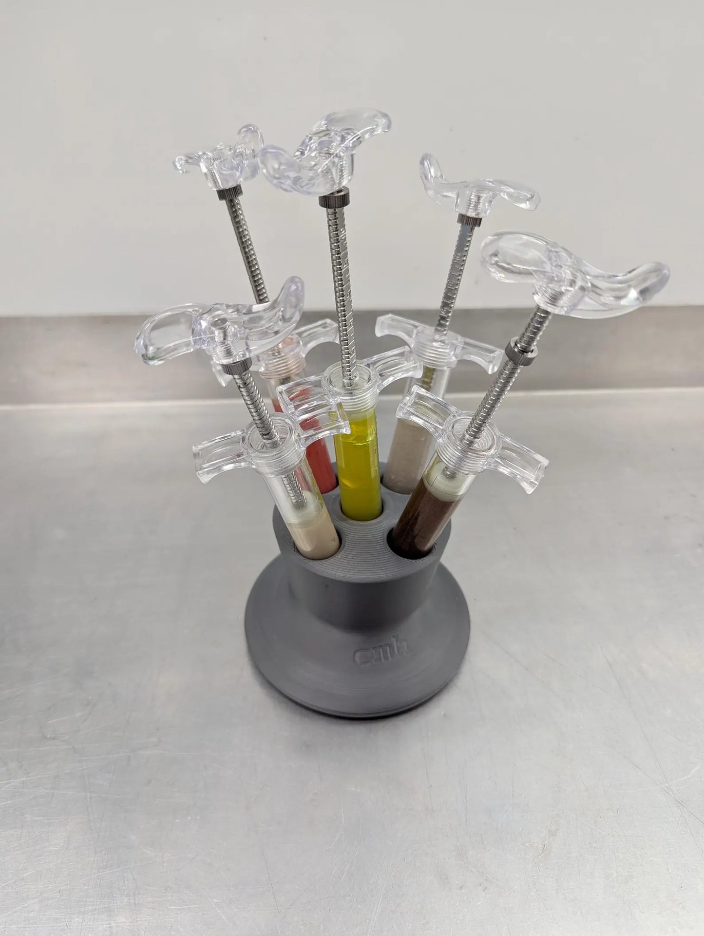 Holder For 5 Radar Laboratories Loob Toob Syringes - Spins!