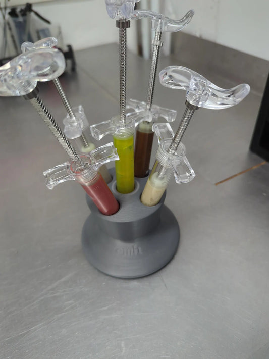 Holder For 5 Radar Laboratories Loob Toob Syringes - Spins!