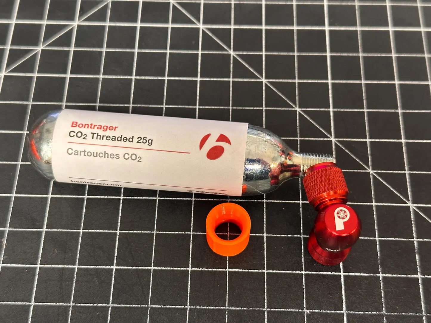 CO2 Cartridge Storage Spacer