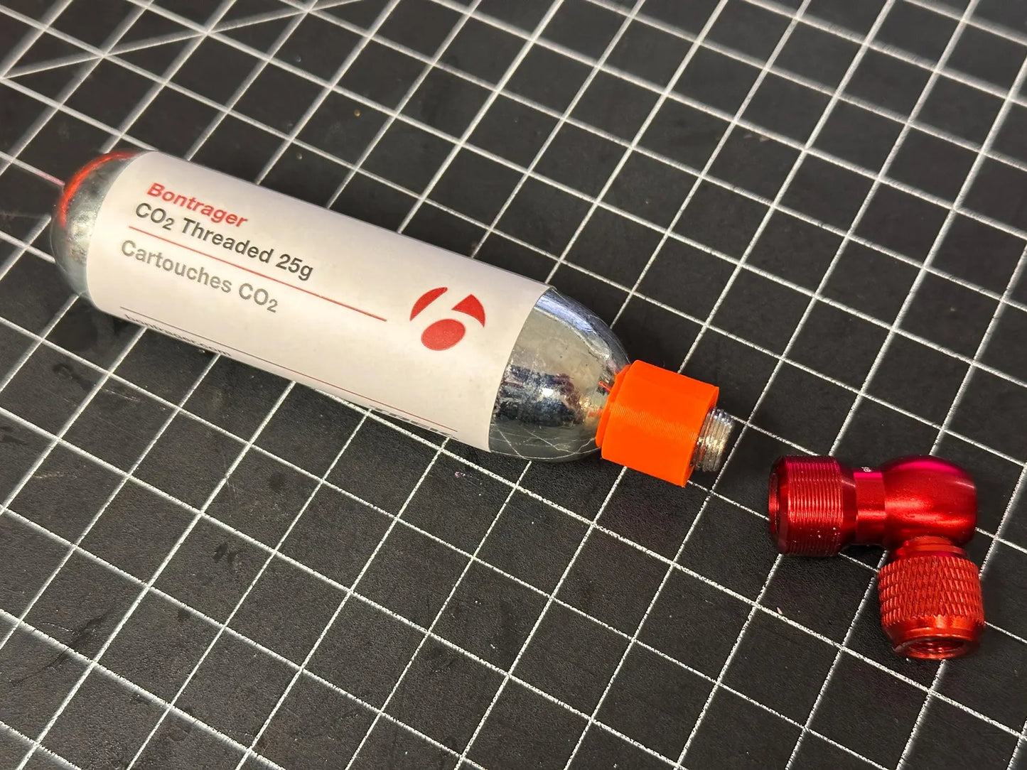 CO2 Cartridge Storage Spacer