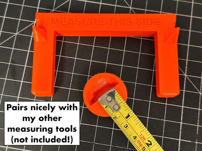 Bike Measuring Tool for Finding The Saddle "80mm Point"