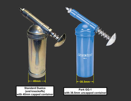 Wide Anti-tip Base For Dualco or Park Grease Guns
