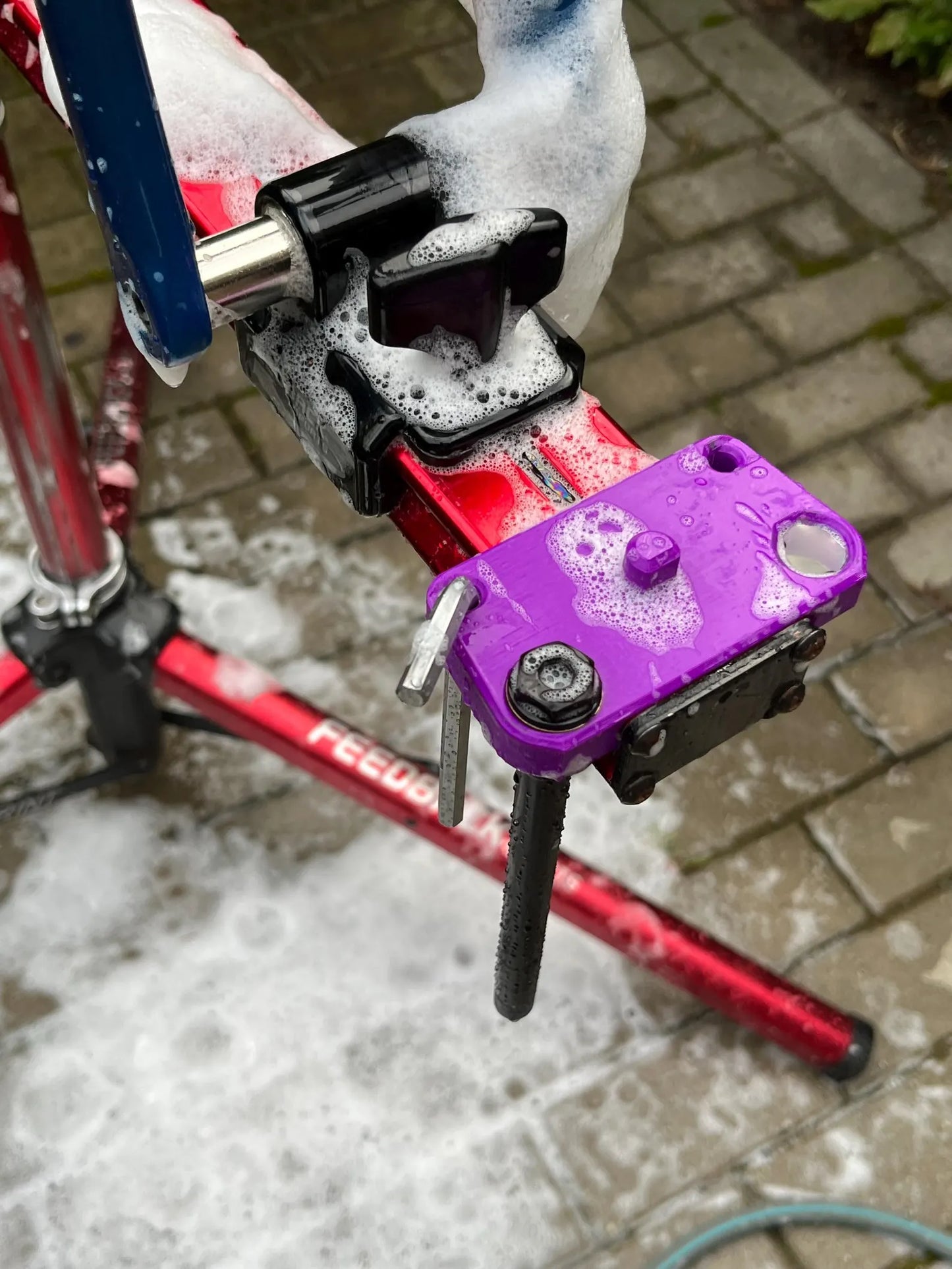 Feedback Sports Sprint Workstand Thru-Axle And Tool Holder